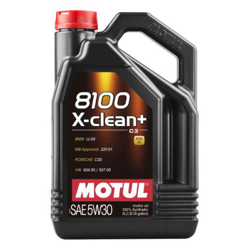 MOTUL 8100 X-CLEAN+ 5W30 5L